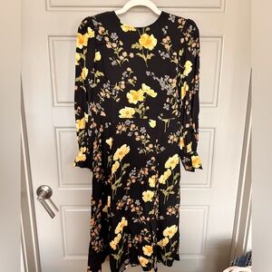 Reformation Creed Midi Dress in Bernadette